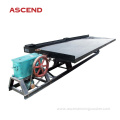 Mining gold copper ore gravity shaking table separator